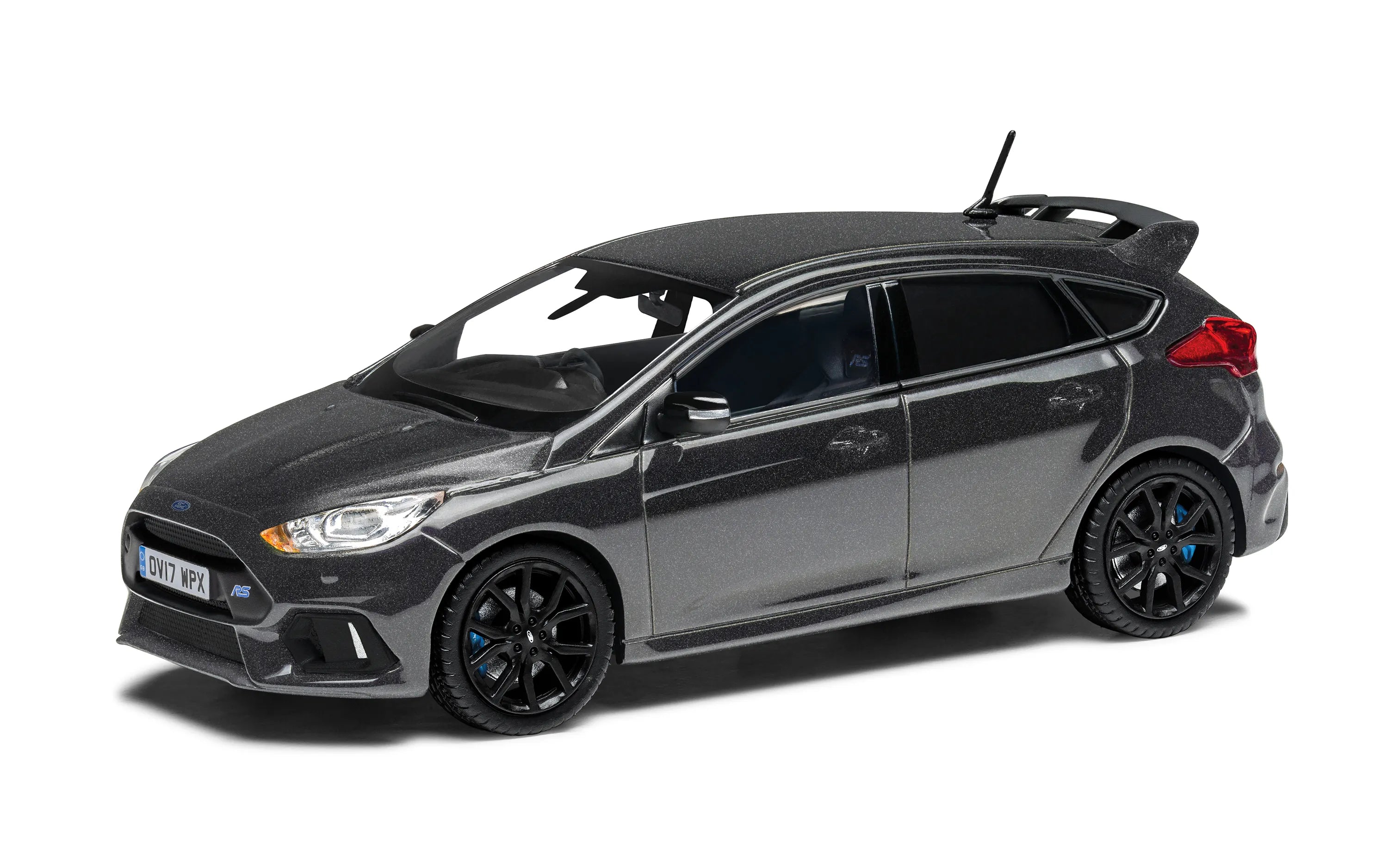 CORGI VANGUARDS 1:43 - 2016 Ford Focus Mk3 RS - Magnetic Grey - VA15308