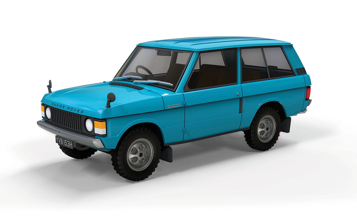 CORGI VANGUARDS 1:43 - 1969 Range Rover Classic Velar, Tuscan Blue [2 door] (British Motor Museum) - VA15701