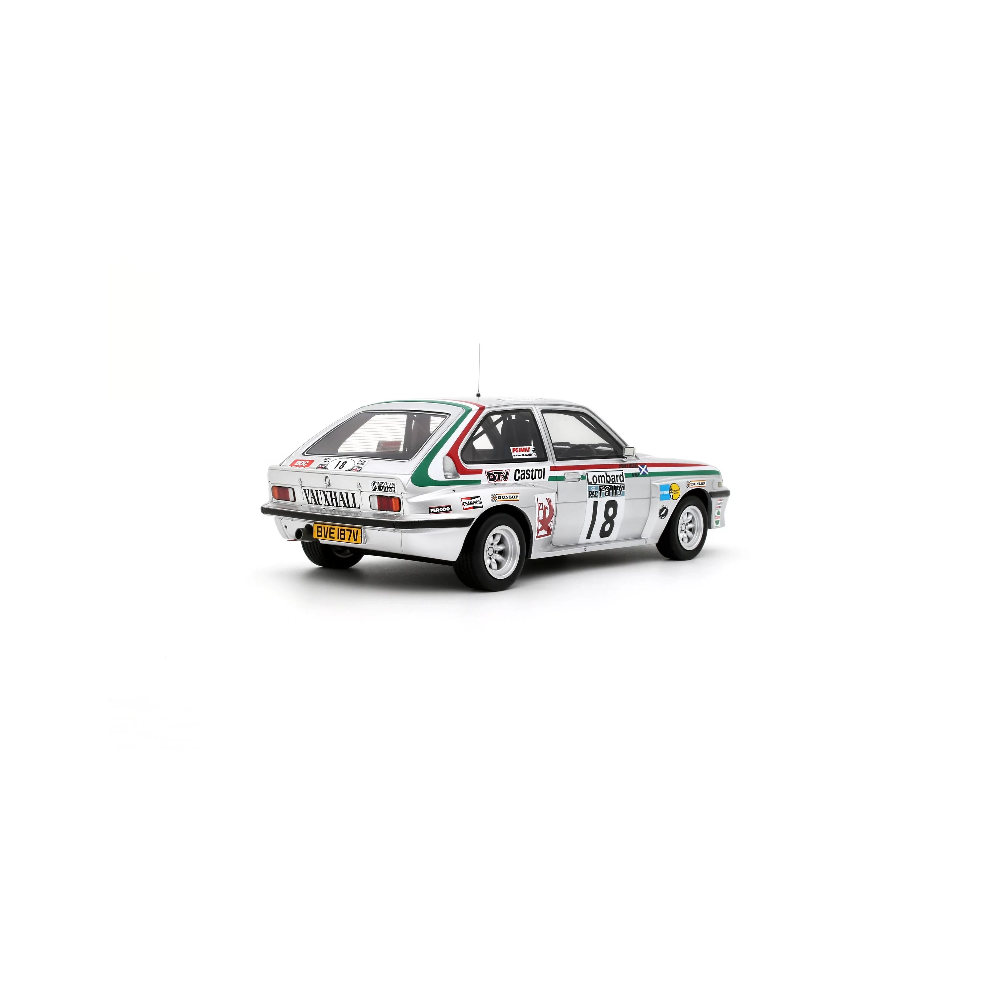 OTTO 1:18 Scale Resin Car - Vauxhall Chevette 2300 HSR Lombard Rally (RAC) 1980, Jimmy McRae - OT1225
