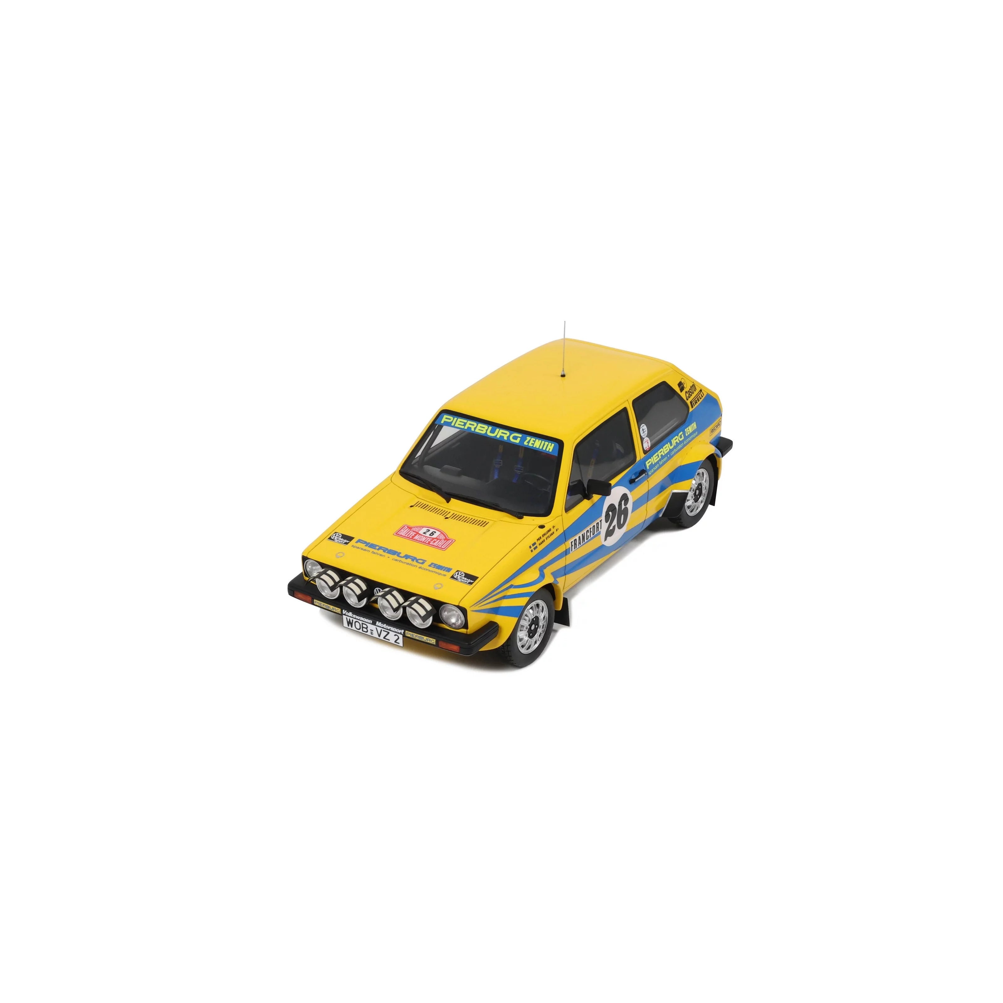OTTO 1:18 Scale Resin - VOLKSWAGEN GOLF GTI  MK1 GR.2 P. EKLUND MONTE CARLO 1980 - OT1162